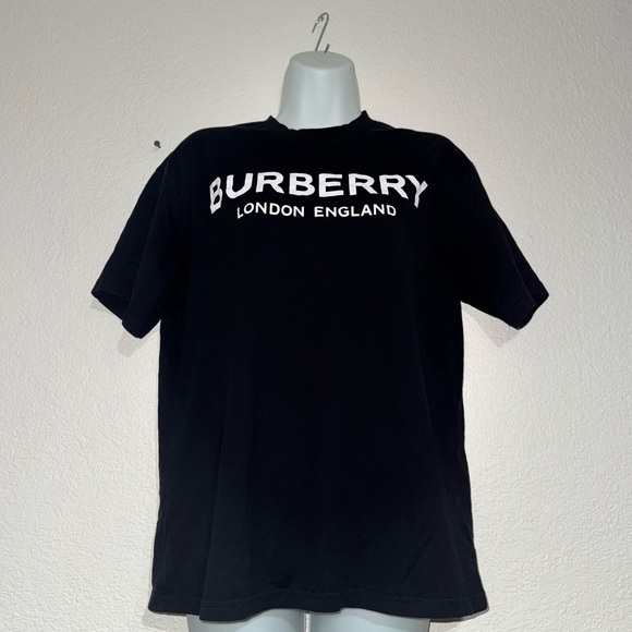 BURBERRY LONDON ENGLAND | LETCHFORD LOGO TSHIRT size XS - Picture 3 of 6